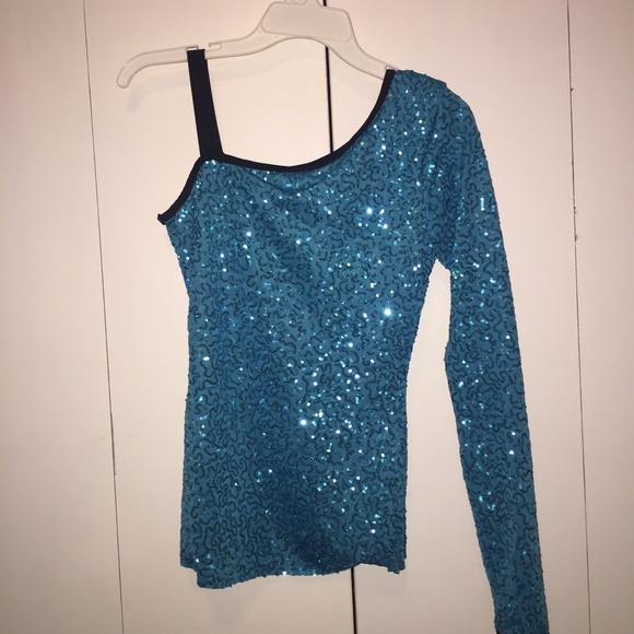 sparkly dance top